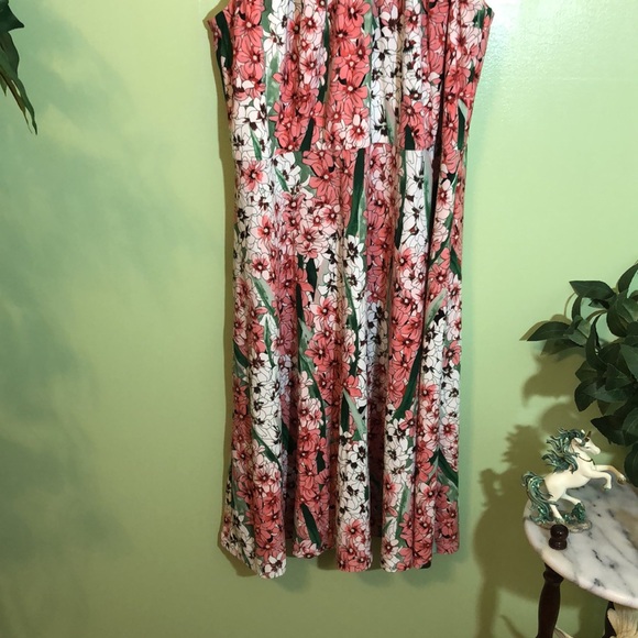 Tommy Hilfiger Floral Halter Dress Size 16 - Picture 5 of 12
